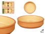 La Dehesa Set de 4 cazuelas en terre cuite 16 cm couleur moutarde (Set de 6)