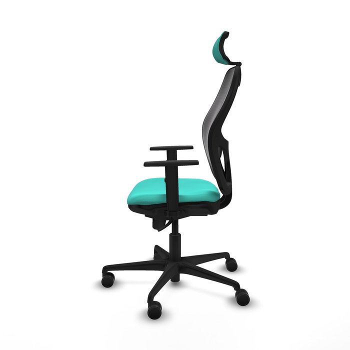 Piqueras y Crespo Chaise de Bureau avec Appui-tête Jorquera 1D036N2 Turquoise Piqueras y Crespo Chaise de Bureau avec Appui-tête Jorquera 1D036N2 Turquoise