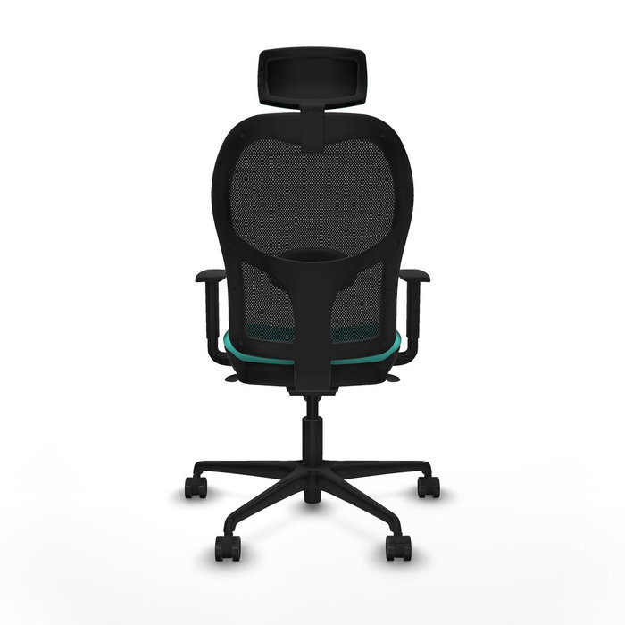 Piqueras y Crespo Chaise de Bureau avec Appui-tête Jorquera 1D036N2 Turquoise Piqueras y Crespo Chaise de Bureau avec Appui-tête Jorquera 1D036N2 Turquoise