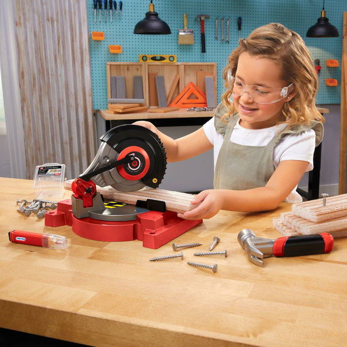 Little Tikes Kit de Construction Créatif avec Outil de Découpe