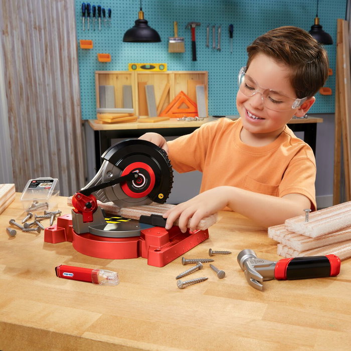 Little Tikes Kit de Construction Créatif avec Outil de Découpe