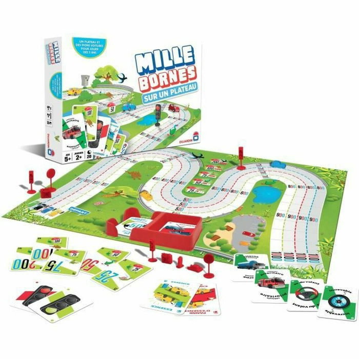 Dujardin Mille Bornes Plateau Le Grand Classique Edition Familiale 3D