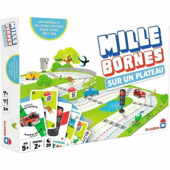 Dujardin Mille Bornes Plateau Le Grand Classique Edition Familiale 3D
