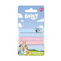 Cerdá Accesorios Pelo Coletero 4 pièces Bluey - Accessoires cheveux élastiques 4 pièces (6.5 x 12.5 x 2.0 cm) - Bleu - À partir de 36 mois