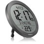 Kienzle Horloge murale et de table DCF avec affichage de la température, Anthracite