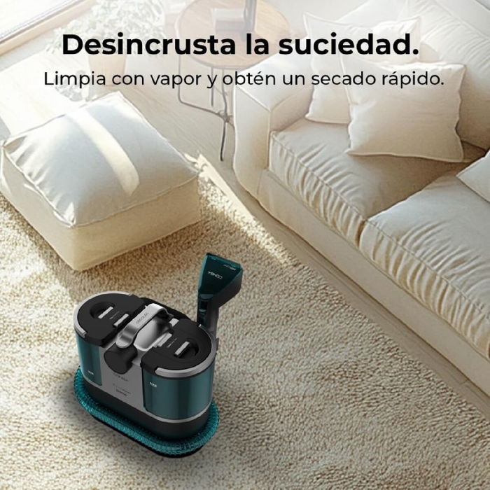 Aspirateur pour tissus d'ameublement et tapis Cecotec Conga 7000 Carpet&Spot Clean Steam XXL