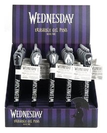 Wednesday Stylo gel effaçable Black Présentoir (30)