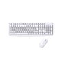 clavier et souris approx! X420W 1000DPI Blanc Espagnol Espagnol Qwerty