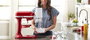KitchenAid 5KSMSIA Accessoire pour granités pour batteur sur socle, machine à piler la glace pour desserts et boissons glacées