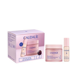 Caudalie Crème de Jour Resveratrol Lift 50ml + Sérum 10ml - Soin Anti-Âge Raffermissant
