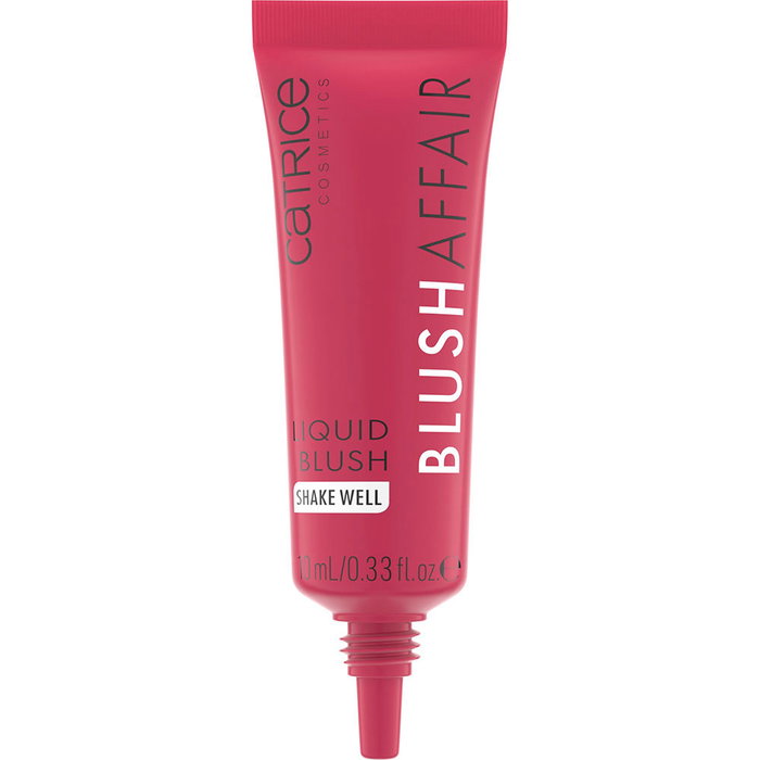 Catrice Blush Affair Blush liquide Teinte #060-Berry Bliss 10 ml - Fini mat, Texture douce avec extrait de racine de guimauve - Sublime les joues et les lèvres