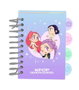 Safta Bloc-notes A7 K-Pop Demon Hunters Chibi 7,4x10,5cm