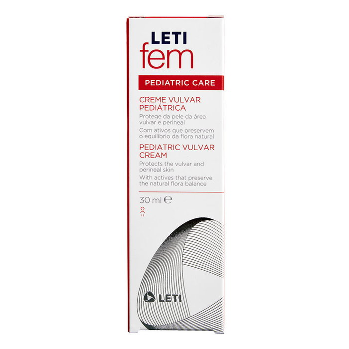 Leti Pharma LETIFEM Soins Pédiatriques Crème Vulvaire Pédiatrique Protectrice et Hydratante 30 ml