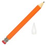 Mister Gadget Crayon Géant 36 cm - Lot de 8