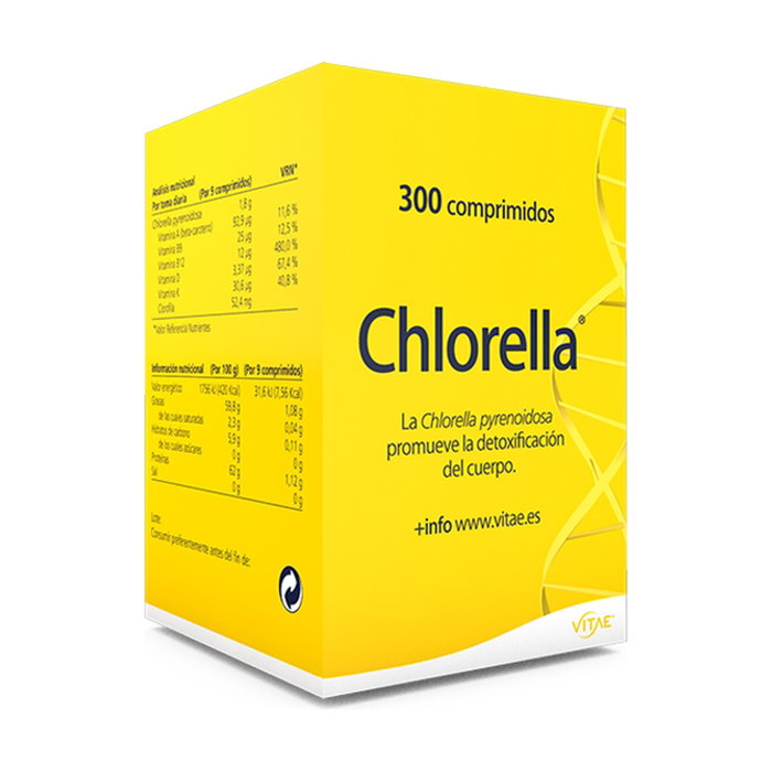 Vitae Chlorella 300 comprimés de 200 mg Vitae Chlorella 300 comprimés de 200 mg