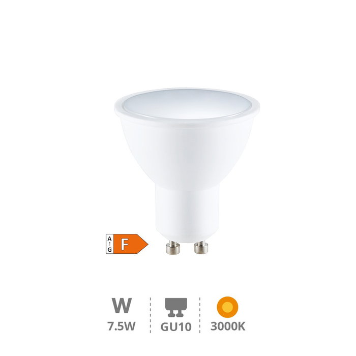 GSC Evolution Ampoule LED dicroïque 7,5W GU10 3000K GSC Evolution Ampoule LED dicroïque 7,5W GU10 3000K