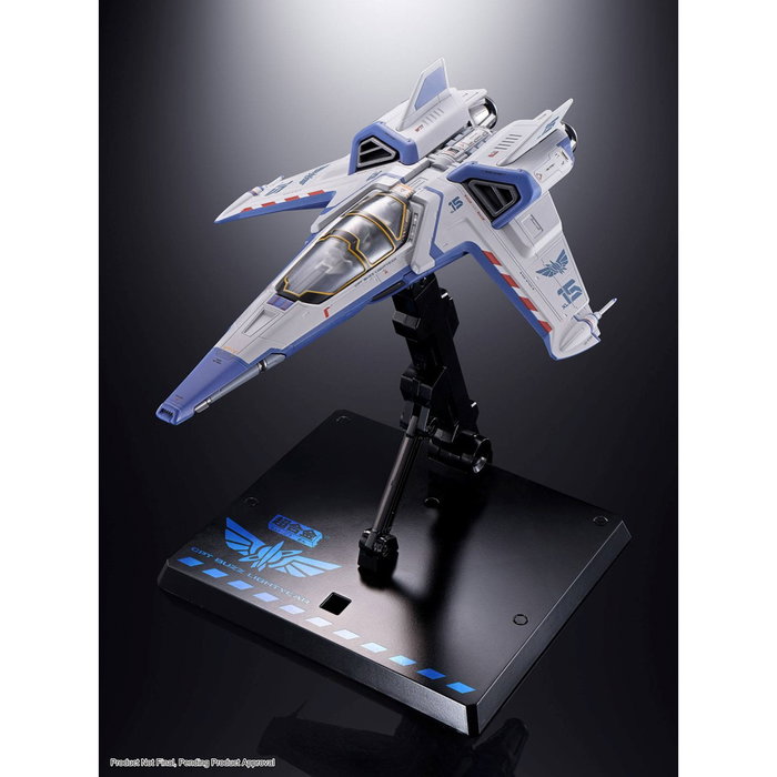 Tamashii Nations Chogokin Disney Lightyear Vaisseau XL-15 avec Buzz Lightyear et Zurg