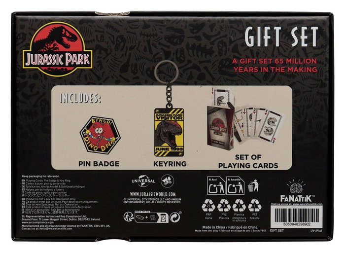 FaNaTtik Jurassic Park Coffret cadeau Dino FaNaTtik Jurassic Park Coffret cadeau Dino