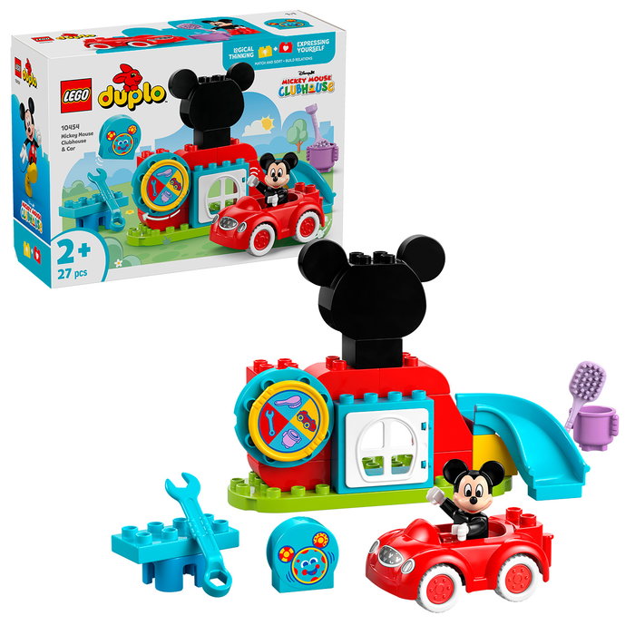 LEGO DUPLO La maison et la voiture de Mickey Mouse (10454) LEGO DUPLO La maison et la voiture de Mickey Mouse (10454)