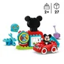 Lego DUPLO Disney 10454 - La maison et la voiture de Mickey, Jeu de construction pour enfants dès 2 ans, avec figurine, 27 pièces