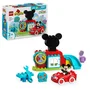 Lego DUPLO Disney 10454 - La maison et la voiture de Mickey, Jeu de construction pour enfants dès 2 ans, avec figurine, 27 pièces