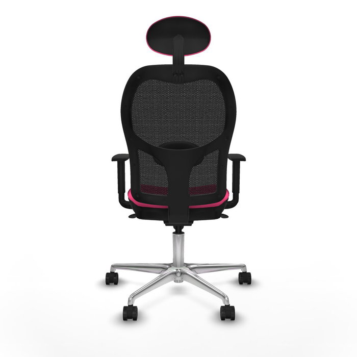 Piqueras y Crespo Chaise de Bureau avec Appui-tête 1D086N1 Rose