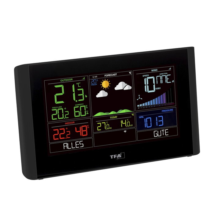 TFA VIEW BREEZE WLAN Station Météo Radio