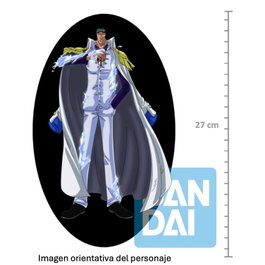 Banpresto Figura Ichibansho Kuzan Legendary Hero One Piece - Figurine de collection 27 cm