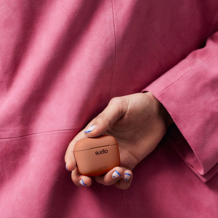 Écouteurs in Ear Bluetooth Sudio A1 True Wireless Orange