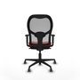 Piqueras y Crespo Chaise de Bureau 1D036G0 Rouge