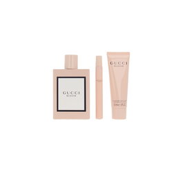 Gucci Coffret Cadeau Gucci Bloom Eau de Parfum 100ml, Lait Corps 50ml, Vaporisateur 10ml pour Femme
