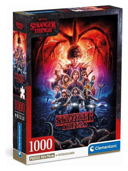 Clementoni Puzzle Stranger Things 1000 pièces