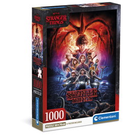 Clementoni Puzzle Stranger Things 1000 pièces