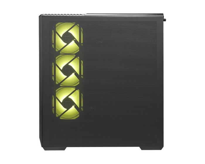 MSI MAG Pano 130R PZ Boîtier PC Gaming Semi-Tour ATX Noir, Vitre ARGB, USB-C, Réf. 306-7G32R21-HH9