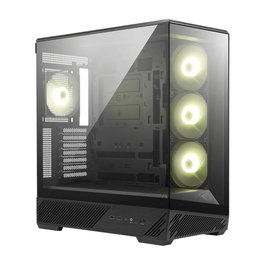 MSI MAG Pano 130R PZ Boîtier PC Gaming Semi-Tour ATX Noir, Vitre ARGB, USB-C, Réf. 306-7G32R21-HH9
