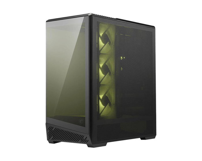 MSI MAG Pano 130R PZ Boîtier PC Gaming Semi-Tour ATX Noir, Vitre ARGB, USB-C, Réf. 306-7G32R21-HH9