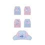 Cerdá Accessoires pour cheveux 5 barrettes Stitch Lilo et Stitch