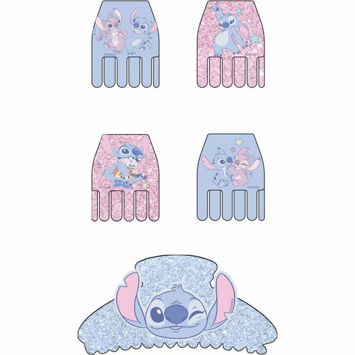 Pinces à cheveux Stitch Bleu