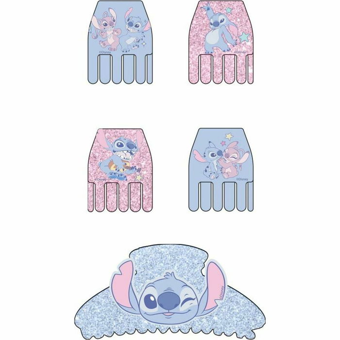 Pinces à cheveux Stitch Bleu