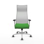 Piqueras y Crespo Chaise de Bureau Albacete Verte et Blanche