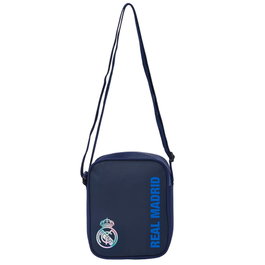 CYP BRANDS Bandolera Real Madrid (Sac Bandoulière pour Supporteur Officiel de Football - Grand Format)