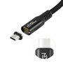 MicroConnect Câble USB-C vers USB-C Premium magnétique en silicone 1m, 240W, 8K, 40Gbps, USB4