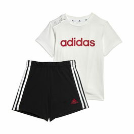 Ensemble de Sport pour Bébé Adidas Lineage Blanc