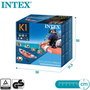 Intex Kayak Excursion Pro 305 cm, Kayak Gonflable Adulte, Pagaie en Aluminium et Pompe Incluses - PVC - Longueur 305 cm, Largeur 91 cm, Hauteur 46 cm
