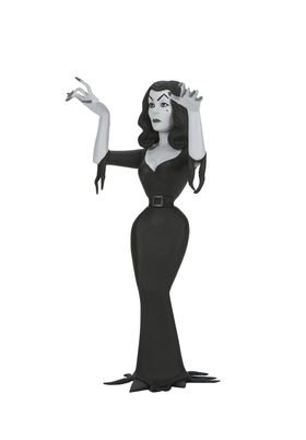 NECA Vampira Silver Screen Edition Toony Terrors figurine de action NECA Vampira Silver Screen Edition Toony Terrors figurine de action