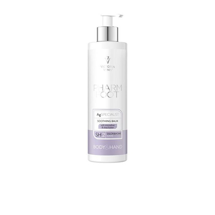 Vv Pharm AG Specialist Soothing Balm Bâlsamo Apaisant pour le Corps et les Mains à la Micro-Argent et au Beurre de Karité 400 mL Vv Pharm AG Specialist Soothing Balm Bâlsamo Apaisant pour le Corps et les Mains à la Micro-Argent et au Beurre de Karité 400 mL