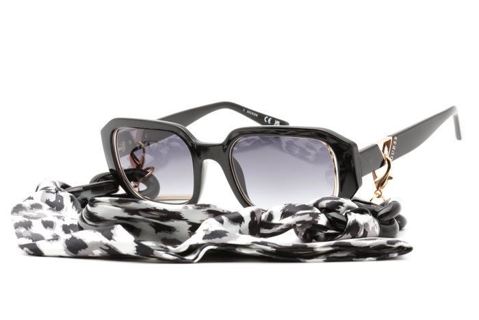 GUESS GU7817-01B Lunettes de soleil pour femme avec verres gris GUESS GU7817-01B Lunettes de soleil pour femme avec verres gris