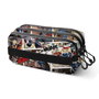 Karactermania Estuche Portatodo Trick FAN 2.2 - Trousse scolaire à compartiments sur le thème Capitaine America Comic - Ripstop - 23 x 10 x 11 cm