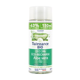 Natessance Éco-recharge Déodorant Aloe Vera 150 ml