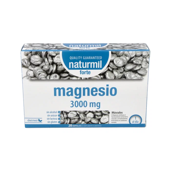 DIETMED Magnesio Forte 3000 mg 20 ampoules complément alimentaire magnésium DIETMED Magnesio Forte 3000 mg 20 ampoules complément alimentaire magnésium